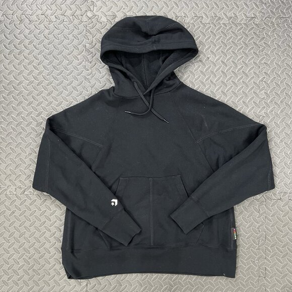 Converse Small Womens Black Pullover Hoodie - Picture 1 of 13